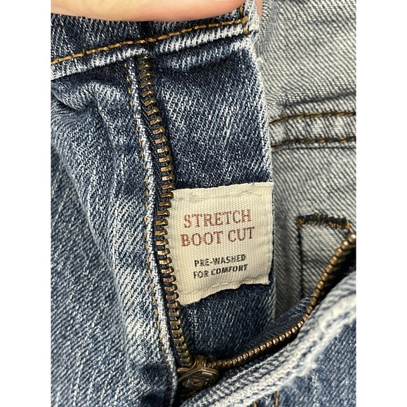 EDDIE BAUER JEANS WOMENS SIZE 10 R MID RISE STRETCH BOOT CUT CASUAL PANTS - Picture 12 of 12